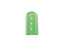 Key Surgical - Instrument Tip Protecting Cap 1/2 Inch X 1 Inch, Green, Vented - 3-08-13