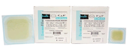 DermaRite Industries DermaFilm Hydrocolloid Dressing 3-1/2 X 5 Inch Elbow / Heel Sterile - 00299E