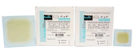 DermaFilm - Hydrocolloid Dressing 3-1/2 X 5 Inch Elbow / Heel Sterile - 00299E