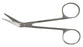BR Surgical Stitch Scissors 4-1/2 Inch Length Finger Ring Handle Angled Sharp/Sharp - BR08-84664
