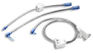 Applied Medical Technologies AMT Right Angle Feeding Set with Y-port 18 Fr., Sterile - 4-1802