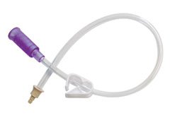 AMT Mini Classic - Straight Connector with Bolus Adapter 12 Inch - 6-1211