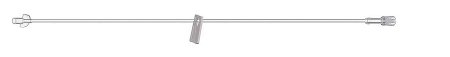 Amsino International - Extension Set 12 Inch Tubing 0.7 mL Priming Volume DEHP-Free - AE1112