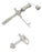 MiniONE - Capsule Non- Balloon Button Feeding Device 14 Fr. 1.2 cm Tube Silicone Sterile - M1-2-1412