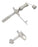Applied Medical Technologies Mini ONE Capsule Non- Balloon Button Feeding Device 18 Fr. 4.4 cm Silicone Sterile - 1-2-1844