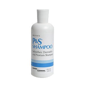 P & S - Dandruff Shampoo 8 oz. Flip Top Bottle Scented - 66440040708