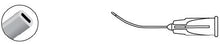 Beaver-Visitec International Visitec Nucleus Hydrodissection Cannula Angled 35° 8 mm From End - 585274