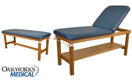 Oakworks Power Line H-Brace Treatment Table Fixed Height - PKG3983-T01