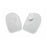 Silipos Cushion Insert Soft Zone Hl Spr Slcn M8-11.5/W10-12 Translucent White Lg 1/Pair - 4003
