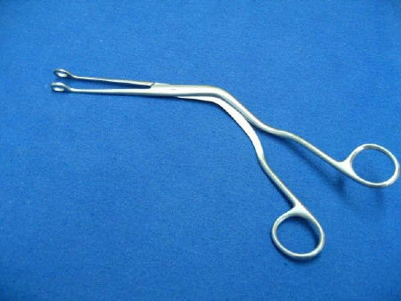 Aesculap - Catheter Introducing Forceps Magill 9-3/4 Inch, Adult Angled - AN381R