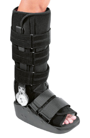 DJO MaxTrax ROM Ankle Walking Boot Medium D-Ring / Hook and Loop Strap Closure Male 5 to 9-1/2 / Female 6-1/2 to 11 Left or Right Foot - 11-1383-3-00000