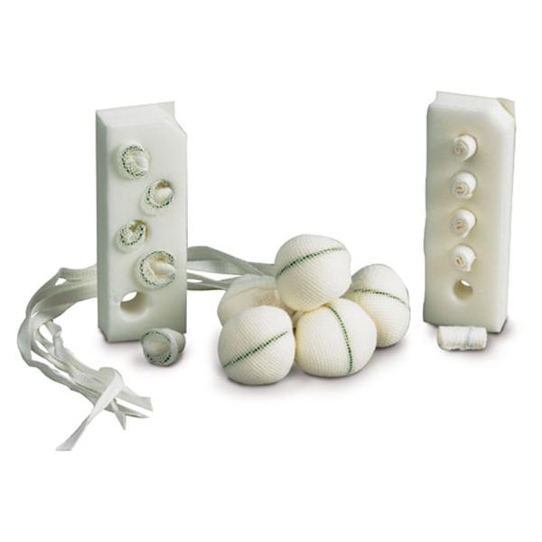 Medical Action Industries Sponge Stick Cotton 1-1/4" Round 500/Case - 7206