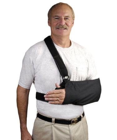 GUS - Shoulder Immobilizer X-Small Cotton / Polyester Waist Strap / Shoulder Strap Padded Left or Right Arm - 501-XS