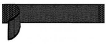 After Market Group Positioning Belt 36 Inch Length Black - 5113P0