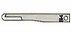 Surgical Specialties Surgical Blade Stainless Steel / Plastic Sterile - 64