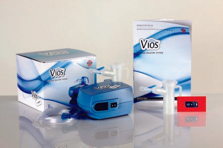 Vios LC Sprint - Compressor Nebulizer System Small Volume Medication Cup Universal Mouthpiece Delivery - 310F35-LCS