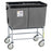 R & B Wire Products - Elevated Basket Truck 6 Bushel Capacity Zinc Plated Steel 5 Inch Clean Wheel System Casters - 466G