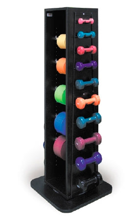 Hausmann Industries Accessorized Weight Rack Rotating Rack 1 to 10 lbs. - 5557-100