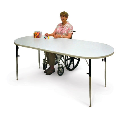 Hausmann Industries Oval Extension Table 150 Lbs. - 6650