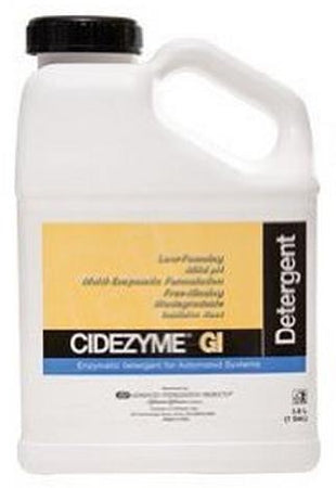 J & J Healthcare Systems Cidezyme Xtra Multi-Enzymatic Instrument Detergent Liquid Concentrate 1 gal. Jug - 22591