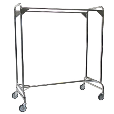 R & B Wire Products - Double Garment Rack Chrome - 725