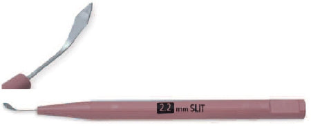 Beaver Xstar - Slit Knife Conventional Stainless Steel / Plastic 2.4 mm Width Full Handle Sterile Disposable - 373724
