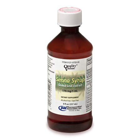 Senna - Laxative Natural Flavor Syrup 8 oz. 176 mg / 5 mL Strength Leaf Extract - 00121072208
