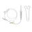 ICU Medical - Secondary Set Option-Lok Connector NonDEHP, Macrobore 0.100 Inch - 1423028