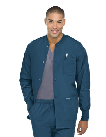 Landau Uniforms - Warm-Up Jacket Navy Blue X-Large Hip Length Reusable - 7551BNPXLG