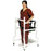 Patterson Medical Supply Walker Chair Adjustable Height PVC Frame 250 lbs. Weight Capacity 33 to 36 Inch Height - 563324