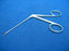 Bausch & Lomb Bausch+Lomb Wire Crimper Forceps House 5-1/8 Inch Stainless Steel NonSterile Finger Ring Handle Straight Very Flat Serrated Tapered Jaws w/a Dull Point - N1705 P