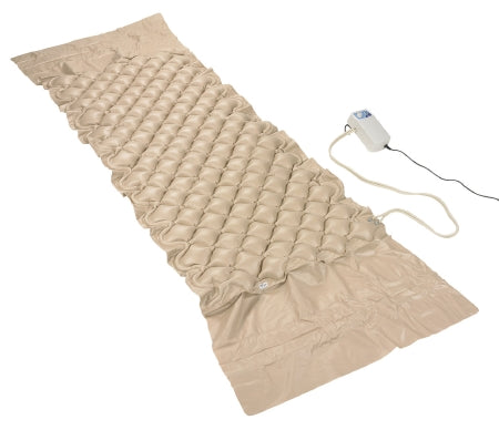 Drive Medical Variable Pressure Pump and Deluxe Mattress Pad 34 X 78 X 2.5 Inch For 14001E System - 14001EFD