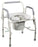 drive - Commode Chair Padded Drop Arm Steel Frame 13-1/2 Inch Seat Width - 11125PSKD-1