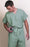 Fashion Seal Uniforms Scrub Shirt Large Caribbean Blue 1 Pocket Extra Long Cap Sleeves Unisex - 78726-L