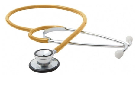 Proscope 670 - Classic Stethoscope Gold 1-Tube 21 Inch Tube Double-Sided Chestpiece - 670GD