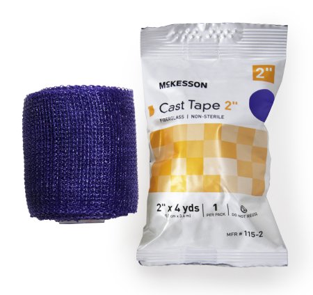 McKesson McKesson Cast Tape 2 Inch X 12 Foot Fiberglass Purple - 115-2U