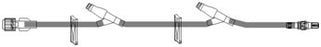 Bravo 24 - Extension Set 21 Inch Tubing 2 Port DEHP-Free - B99052