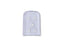 Key Surgical Osteotome Cap 1 X 0.75 Inch, Clear, Vented - 42067