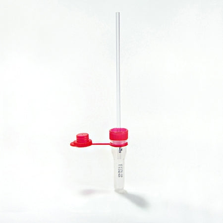 Ram Scientific Safe-T-Fill Capillary Blood Collection Tube Serum Tube Clot Activator Additive 10.8 X 43.7 mm 300 µL Red Attached Cap Plastic Tube - 77151