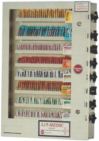 Li'l Medic - Medication Vending Machine 8 Column, 3-1/2 Inch Shelf - LM8