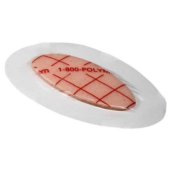 Ferris Mfg Corp Dressing Pre-Cut Polymem Shape Hydrphlc Qdrfm 2X3" Oval #3 Strl Lf 100/Ca - 8023