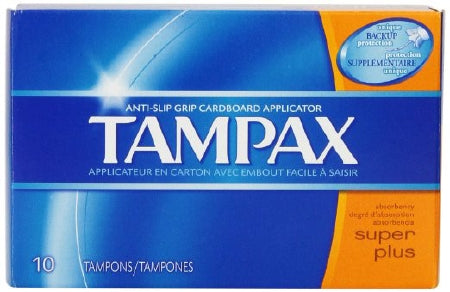 The Palm Tree Group Tampax Super Plus Tampon Super Absorbency Cardboard Applicator - 7301041409