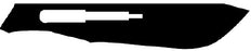 Personna Plus - Safety Scalpel No. 22 Polymer Coated Stainless Steel / Plastic Classic Grip Handle NonSterile Disposable - 73-1822