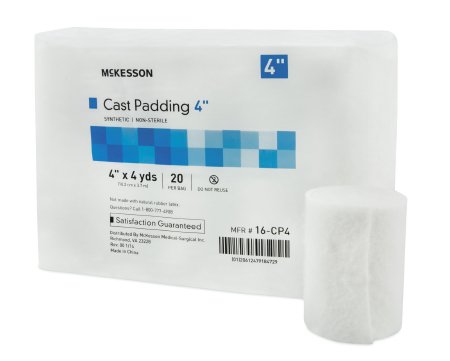 McKesson McKesson Cast Padding 4 Inch X 4 Yard Polyester NonSterile - 16-CP4