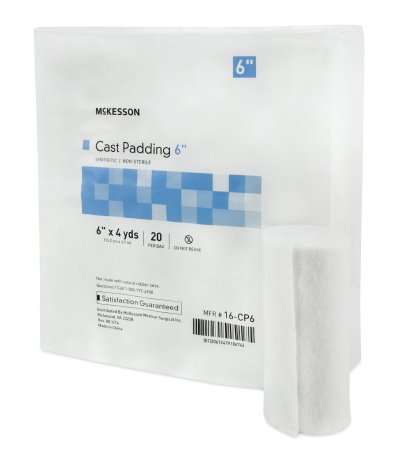 McKesson McKesson Cast Padding 6 Inch X 4 Yard Polyester NonSterile - 16-CP6