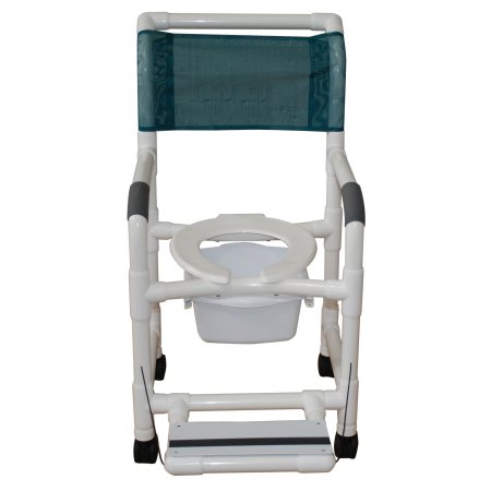 MJM International - Commode / Shower Chair PVC Frame - 118-3TW-FF-10-QT-C