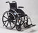 drive Viper - Lightweight Wheelchair Dual Axle Desk Length Arm Swing-Away Footrest Black Upholstery 12 Inch Seat Width Pediatric 250 lbs. Weight Capacity - L412DDA-SF