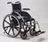 Drive Medical Viper Lightweight Wheelchair Dual Axle Desk Length Arm Flip Back, Padded, Removable Arm Style Mag Wheel Black 12 Inch Seat Width 250 lbs. Weight Capacity - L412DDA-SF