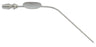 BR Surgical - Suction Tube Handle Baron Style 3 Fr. NonVented - BR46-29903