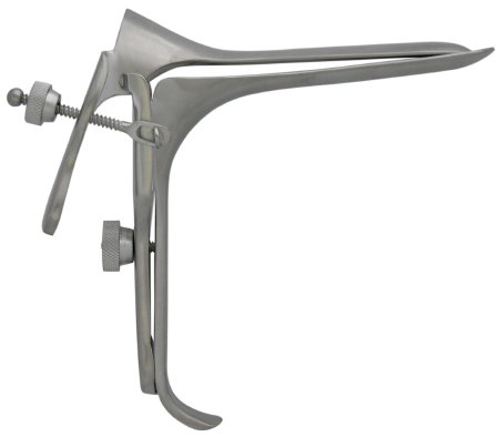 BR Surgical BR Surgical Vaginal Speculum Pederson NonSterile Surgical Grade German Stainless Steel 2X-Large Double Blade Duckbill Reusable Without Light Source Capability - BR70-12005